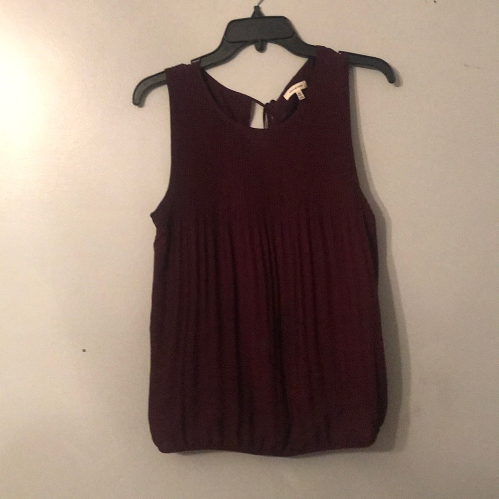 Dark Purple Blouse